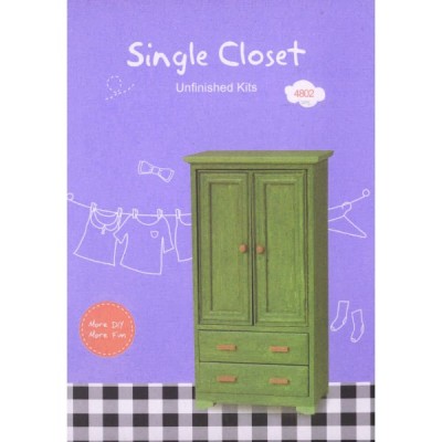 DIY單人衣櫃Single Closet(NO.4802)