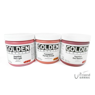 Golden高登Heavy Body Acrylic重稠壓克力顏料(一般色/237ml/S5)