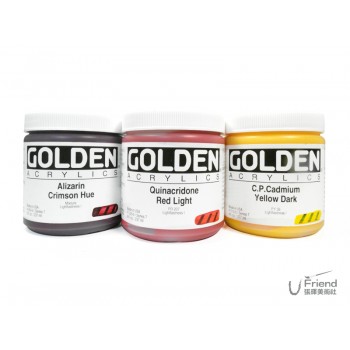 Golden高登Heavy Body Acrylic重稠壓克力顏料(一般色/237ml/S7)