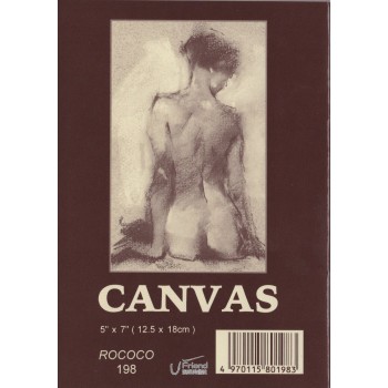 ROCOCO CANVAS油畫本(198/5"x7")