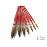 德國Da Vinci 達芬奇Artissimo系列紅貂毛古典水彩筆(紅桿/V66)