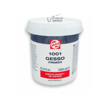 Talens泰倫斯Gesso Primer壓克力油畫通用打底劑1000ml#1001 Talens泰倫斯Gesso Primer壓克力油畫通用打底劑1000ml#1001