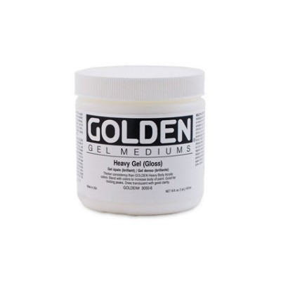 Golden高登Heavy Gel Gloss壓克力增光厚塗凝膠(237ml 3050-5/946ml 3050-7/3.78L 3050-8)