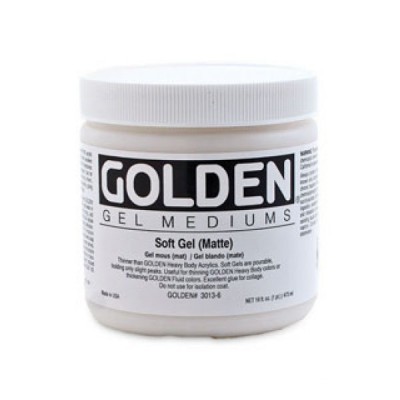 Golden高登Soft Gel Matte壓克力消光塗薄凝膠(237ml 3013-5/946ml 3013-7/3.78L 3013-8)