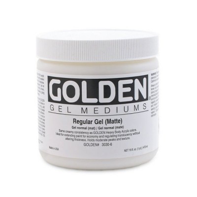 Golden高登Regular Gel Matte壓克力消光一般凝膠(3030-5/946ml 3030-7/3.78L 3030-8)