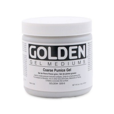 Golden高登Coarse Pumice Gel壓克力粗浮石凝膠(237ml 3200-5/946ml 3200-7/3.78L 3200-8)