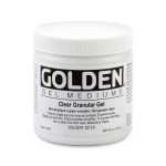 Golden高登Clear Cranular Gel壓克力透明顆粒凝膠(237ml 3215-5/946ml 3215-7/3.78L 3215-8)