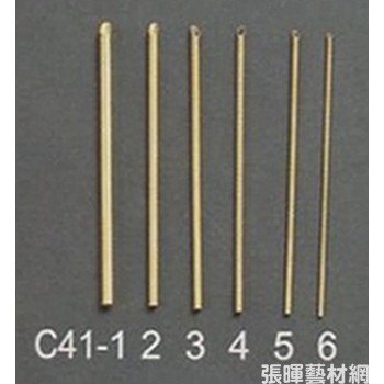 陶藝造型銅管工具6入(C41)
