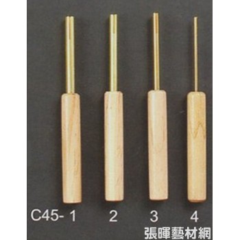 陶藝圓管打洞器4入(C45)