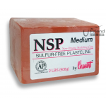 美國Chavant NSP無硫雕塑土-Medium(紅棕色/2磅)