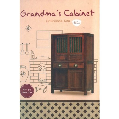 DIY阿嬤的菜櫥Grandma's Cabinet材料包(NO.6803)