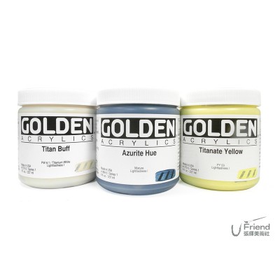 Golden高登Heavy Body Acrylic重稠壓克力顏料(一般色/237ml/S1)