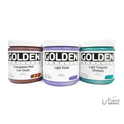 Golden高登Heavy Body Acrylic重稠壓克力顏料(一般色/237ml/S3)