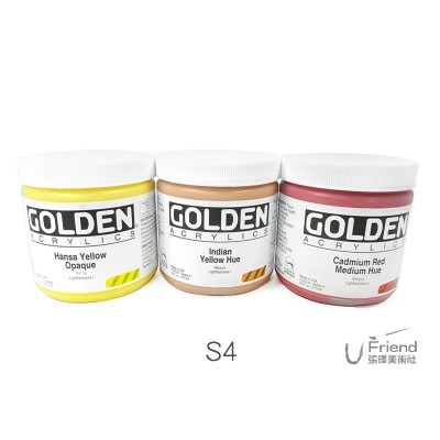 Golden高登Heavy Body Acrylic重稠壓克力顏料(一般色/473ml/S4)