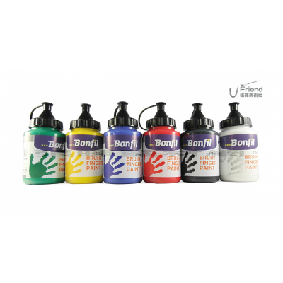 西班牙BONFIL手指彩繪顏料(6色/單售)