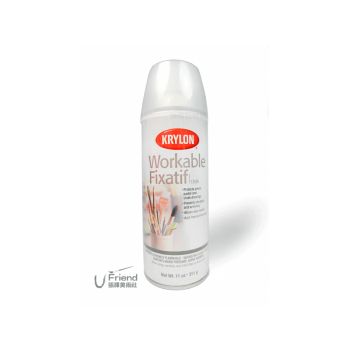 Krylon Workable Fixatif水性素描粉彩保護噴膠311g #K1306