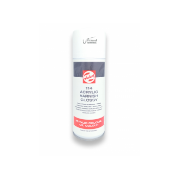 Talens泰倫斯Acrylic Varnish Glossy油畫壓克力亮光保護噴霧400ml#114