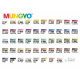 Mungyo半塊塊狀水彩單色