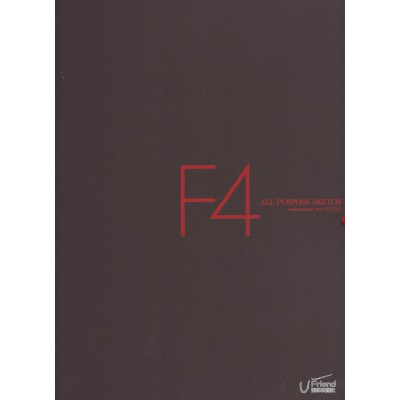 maruman紅字F4素描本(s74)
