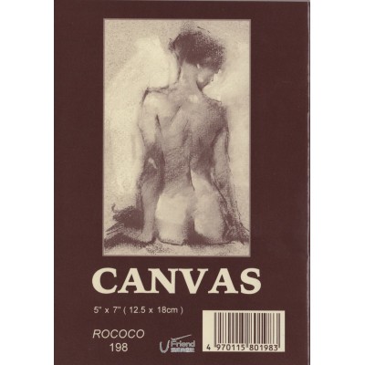 ROCOCO CANVAS油畫本(198/5"x7")