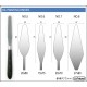 台灣製U-Friend高品質DIC油畫畫刀(NO.5~8)