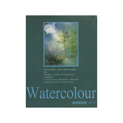 德國GORDON水彩本(679/深綠/24*31.5cm)