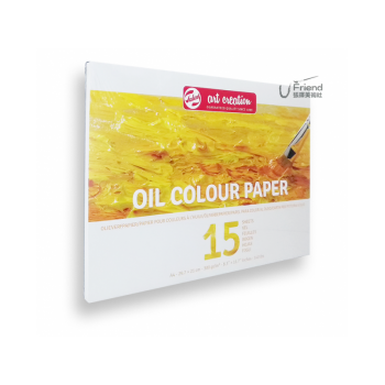 Talens泰倫斯Oil Color Paper油畫本(A4/300g/9315002M)