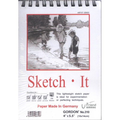 德國GORDON Sketch環裝素描本(3種尺寸)