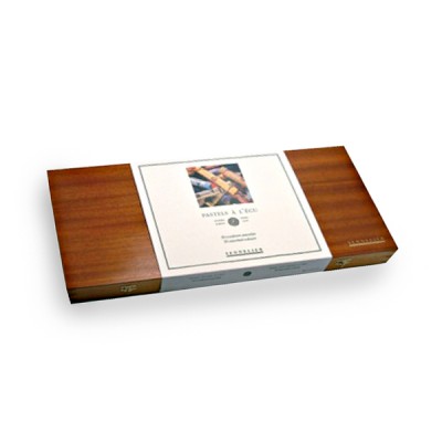 法國SENNELIER申內利爾專家級木盒手工極軟粉彩(基本色50色)