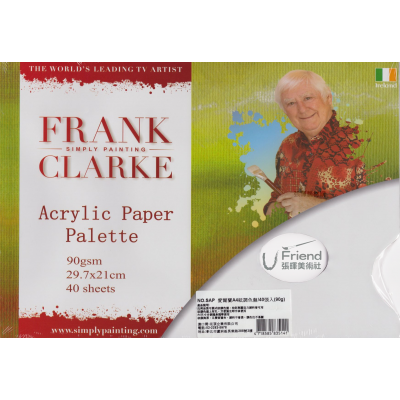 FRANK CLARKE愛爾蘭紙調色盤(A4)