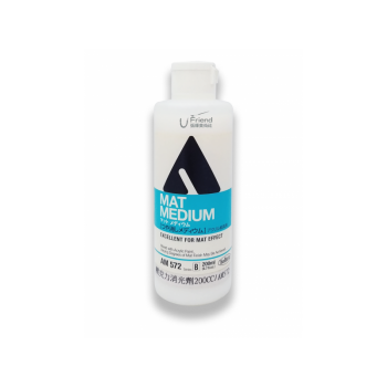 Holbein好賓壓克力消光劑Mat Medium(200ml/AM572) Holbein好賓壓克力消光劑Mat Medium(200ml/AM572)