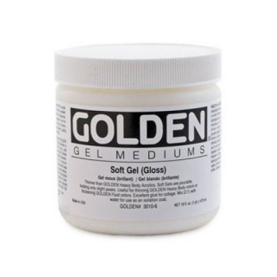 Golden高登Soft Gel Gloss壓克力增光薄塗凝膠(237ml 3010-5/946ml 3010-7/3.78L 3010-8)
