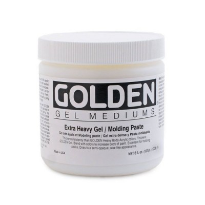 Golden高登Extra Heavy Molding Paste壓克力特厚塗凝塑形劑(237ml 3110-5/946ml 3110-7/3.78L 3110-8)