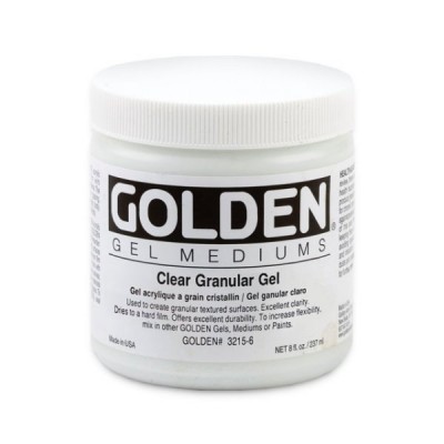 Golden高登Clear Cranular Gel壓克力透明顆粒凝膠(237ml 3215-5/946ml 3215-7/3.78L 3215-8)