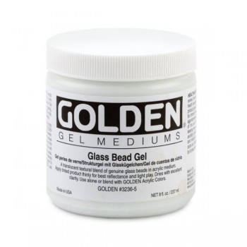 Golden高登Glass Bead Gel壓克力玻璃珠凝膠(237ml 3236-5/946ml 3236-7/3.78L 3236-8)