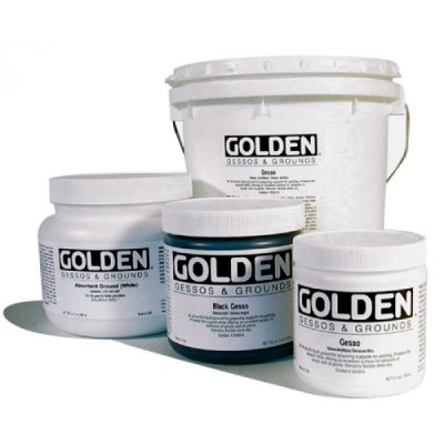 Golden高登Black Gesso壓克力黑色打底劑(237ml 3560-5/946ml 3560-7/3.78L 3560-8)