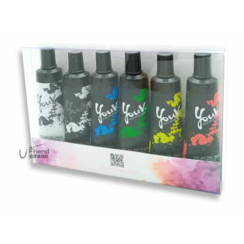 YouV UV 彩繪藝術膠(30ml 6色入/盒裝)