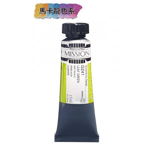 韓國Mission Titanium Gouache鈦級不透明水彩馬卡龍色系15ml單色A-D級 D級