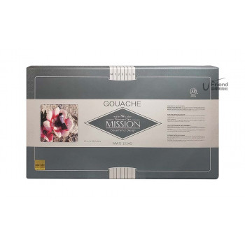Mission Titanium Quache鈦級不透明水彩15ml盒裝34色