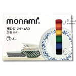 韓國Monami Ceramic Marker 480陶瓷彩繪筆6色組