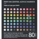 Enmy恩米Acrylic Marker直液式壓克力麥克筆盒裝24-80色#X004
