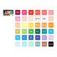 Enmy恩米Rainbow Acrylic Retractable Fineliners按壓式彩色壓克力線條筆0.7mm盒裝12-48色 Enmy恩米Rainbow Acrylic Retractable Fineliners按壓式彩色壓克力線條筆0.7mm盒裝12-48色