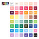 Enmy恩米Rainbow Acrylic Retractable Fineliners按壓式彩色壓克力線條筆0.7mm盒裝12-48色 Enmy恩米Rainbow Acrylic Retractable Fineliners按壓式彩色壓克力線條筆0.7mm盒裝12-48色