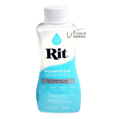 美國Rit瑞特All Purpose Dye無毒通用染劑Liquids液體單色236ml#88240