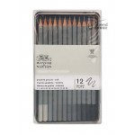 Winsor&Newton溫莎牛頓Studio collection素描鉛筆盒裝12支組#0490007