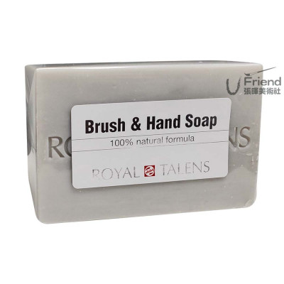 Talens泰倫斯Brush & Hand Soap 100%天然洗筆皂洗手皂150g #88009605