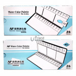 AP. Water Color Aluminum Plette鋁製調色盤有孔無孔20-30格 AP. Water Color Aluminum Plette鋁製調色盤有孔無孔20-30格