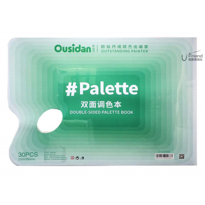 Ousidan歐絲丹可撕式雙面調色本80g#01050046