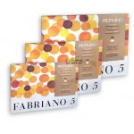 Fabriano 5 無酸50%棉水彩本300g19100大260中259小258