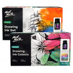 Mont Marte蒙馬特Drawing Ink Colors水性繪畫珠光墨水7ml盒裝12-24色#PMNK Mont Marte蒙馬特Drawing Ink Colors水性繪畫珠光墨水7ml盒裝12-24色#PMNK